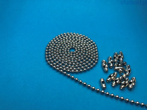 ŁAŃCUSZEK KULKOWY  90CM