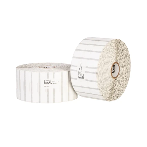ETYKIETY JUBILERSKIE ZEBRA 56X13MM, FOLIOWE BIAŁE