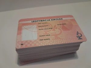 LEGITYMACJA UCZNIA PCV EDU-I/3N